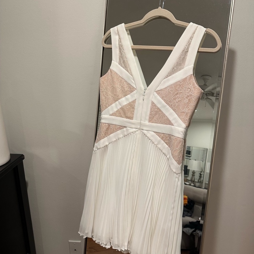 White lace dress
